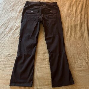 Prana Black Buttoned Trousers